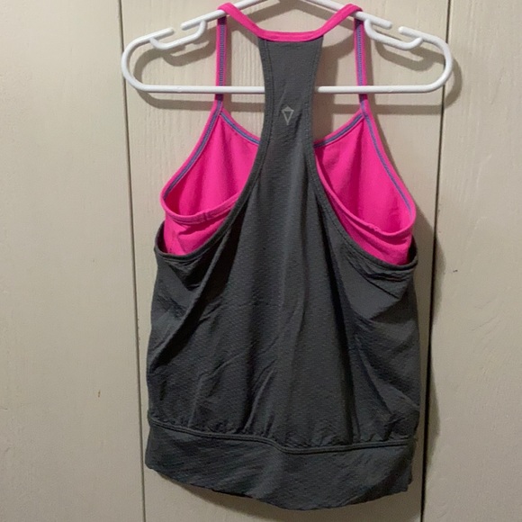 Ivivva Grey & Hot Pink Double Dutch Tank Top - Picture 4 of 4
